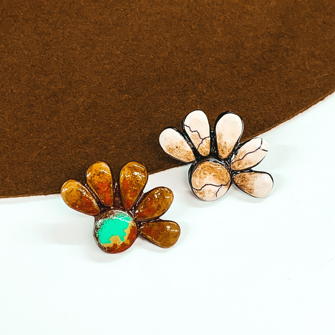 Vita Clay Hat Pin in Turquoise - Giddy Up Glamour Boutique