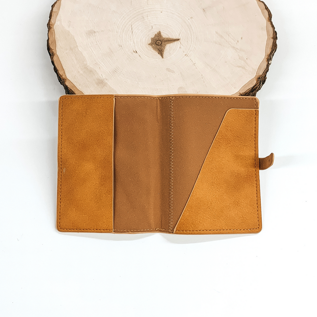 Leopard Print Passport Wallet in Tan - Giddy Up Glamour Boutique