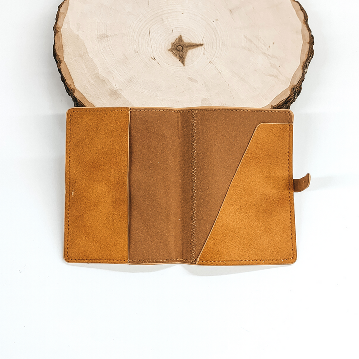 Leopard Print Passport Wallet in Tan - Giddy Up Glamour Boutique
