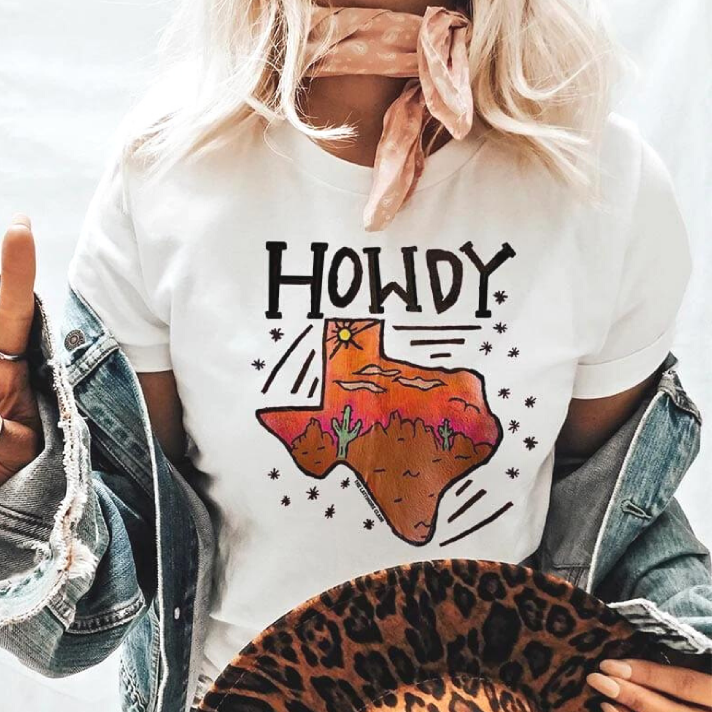 Online Exclusive | You Ain't Met My Texas Yet Short Sleeve Howdy Graphic Tee in White - Giddy Up Glamour Boutique