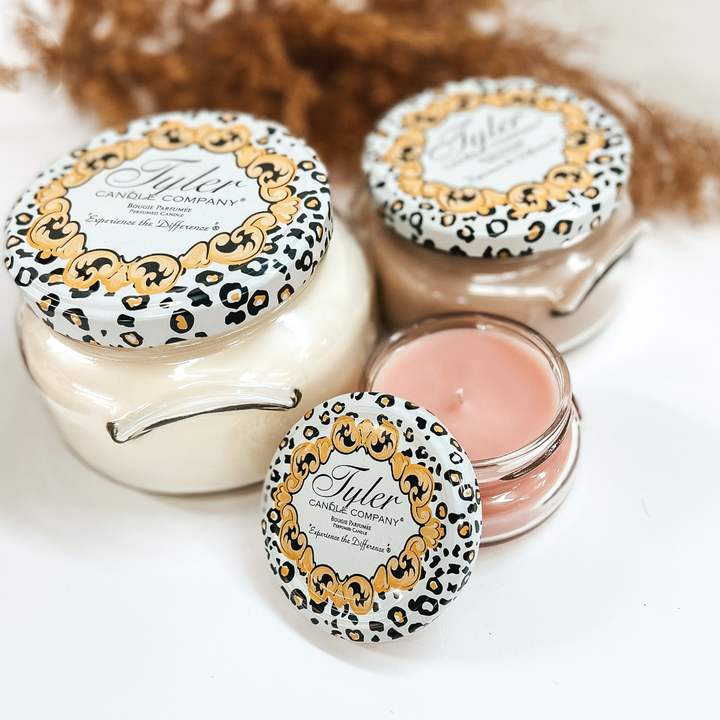 Tyler Candle Company | 3.4 oz. 1 Wick Jar Candle | Various Scents - Giddy Up Glamour Boutique