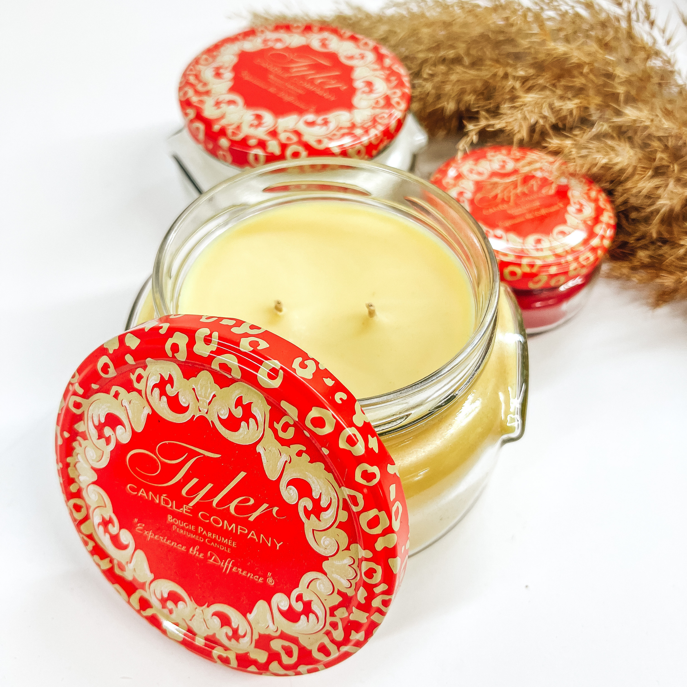 Tyler Candle Company | Holiday 22 oz. 2 Wick Jar Candle | Various Scents - Giddy Up Glamour Boutique