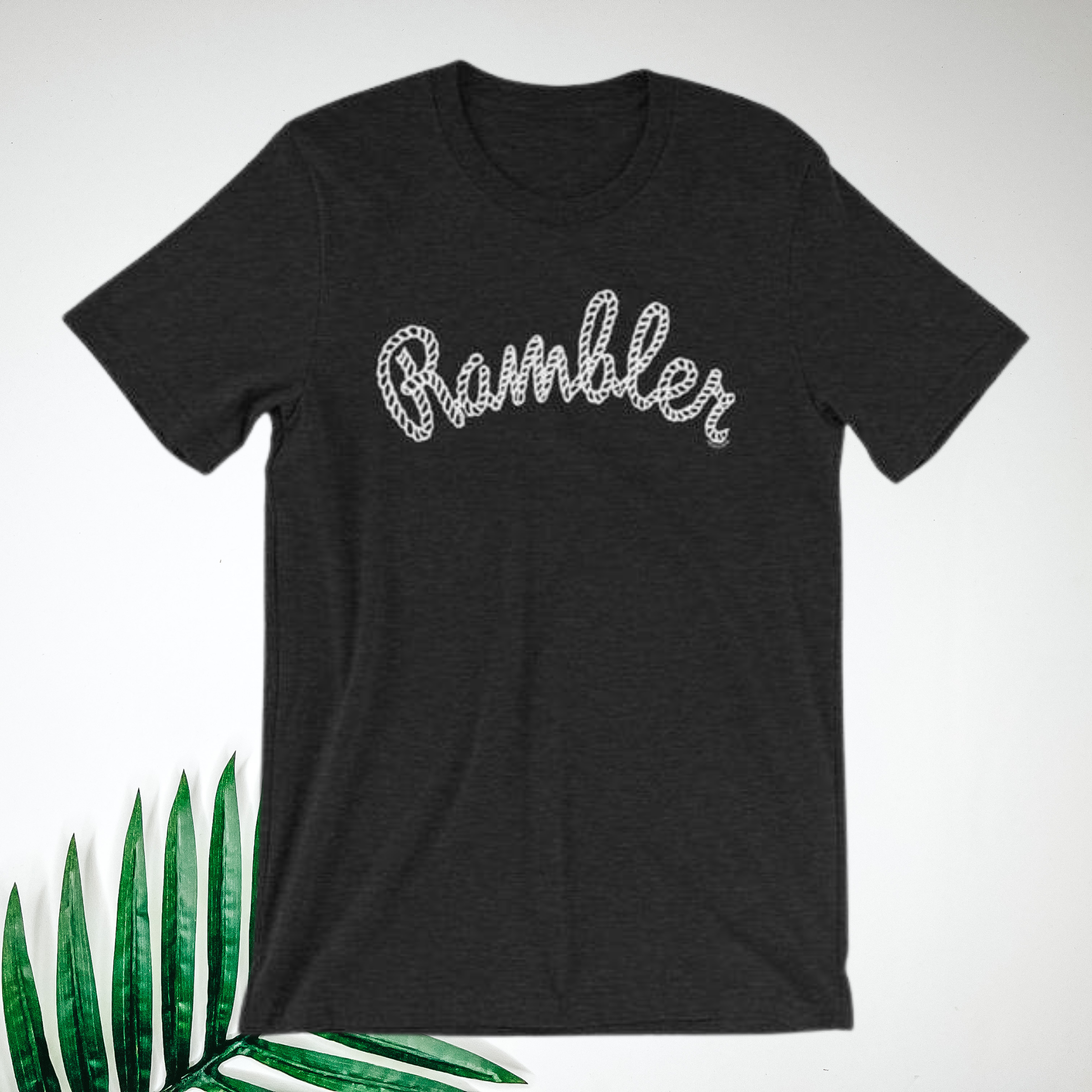 Online Exclusive | Rambler Short Sleeve Graphic Tee in Black - Giddy Up Glamour Boutique