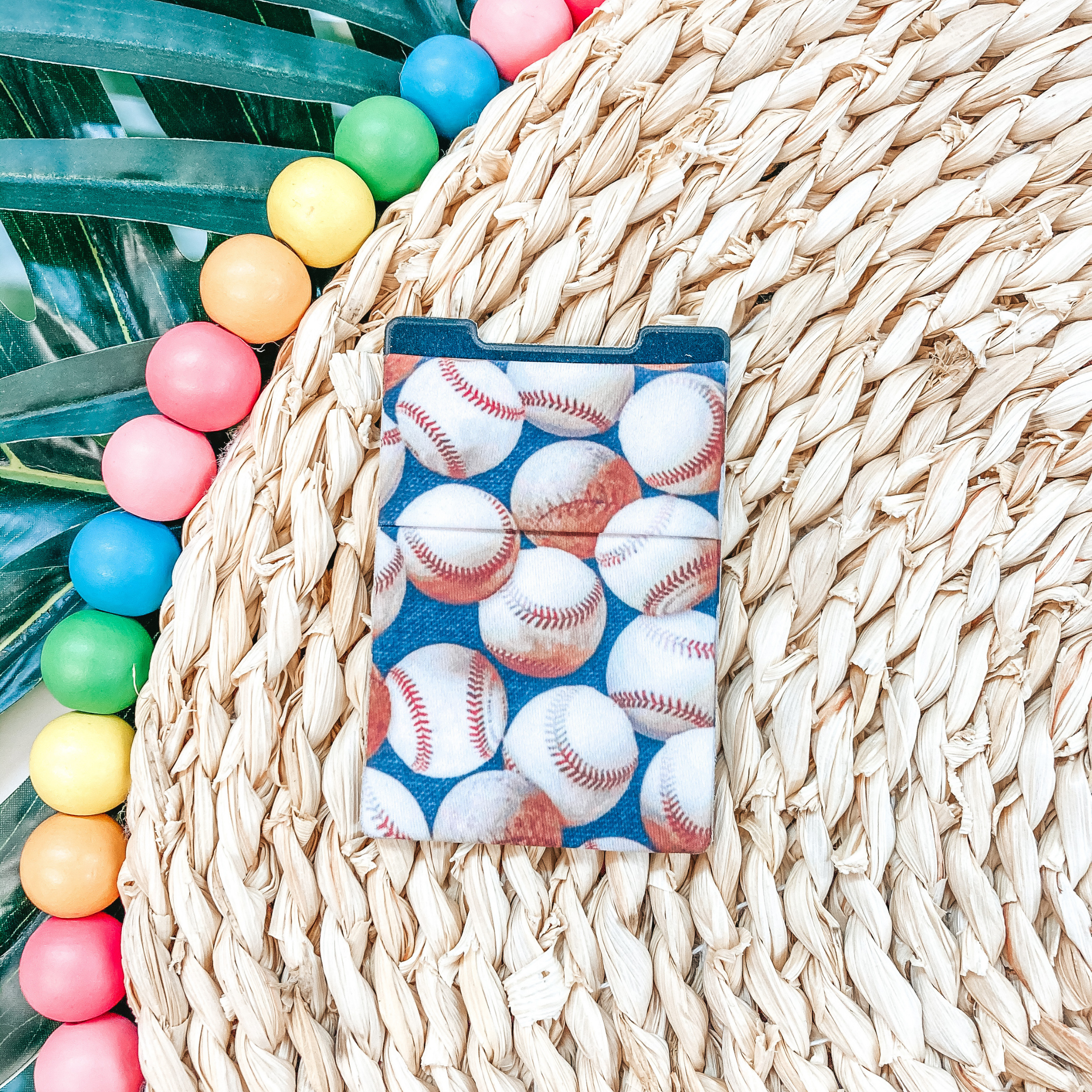 Baseball Phone Pocket - Giddy Up Glamour Boutique