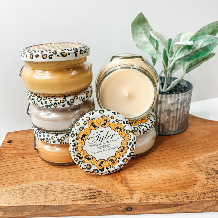 Tyler Candle Company | 3.4 oz. 1 Wick Jar Candle | Various Scents - Giddy Up Glamour Boutique