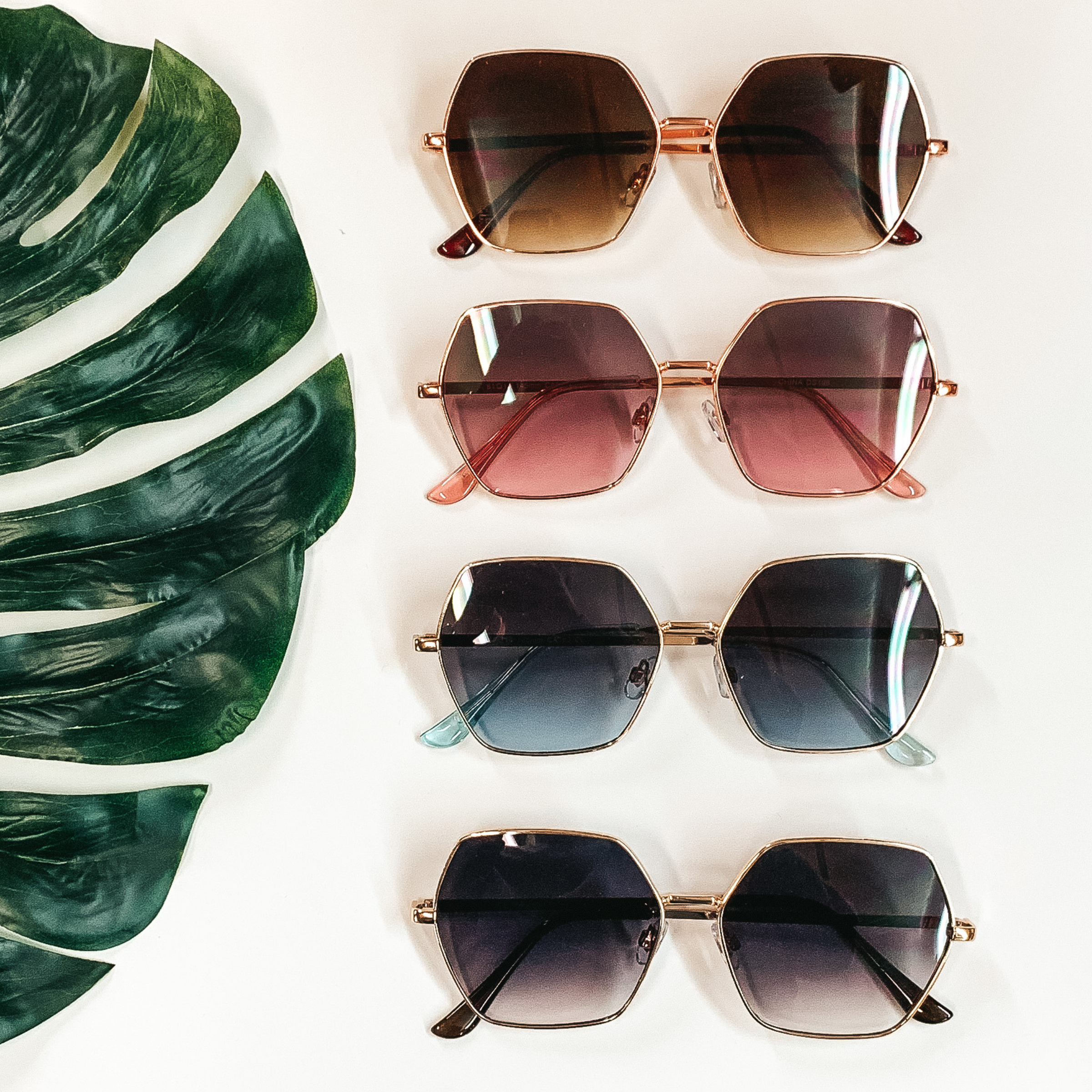 Online Exclusive | Sunshine Fever Sunglasses in Various Colors - Giddy Up Glamour Boutique