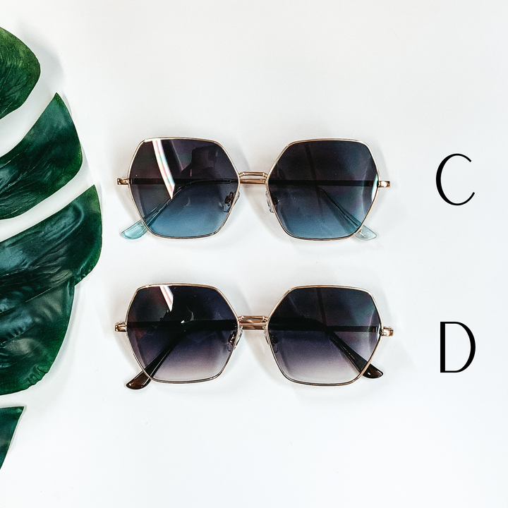 Online Exclusive | Sunshine Fever Sunglasses in Various Colors - Giddy Up Glamour Boutique