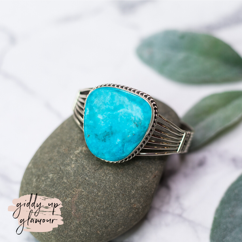 betta lee navajo zuni nations native american indian handmade handcrafted sterling silver cuff bracelet kingman sleeping beauty blue ridge turquoise heritage style turqouise and co c rivers design our lady lil bees bohemian