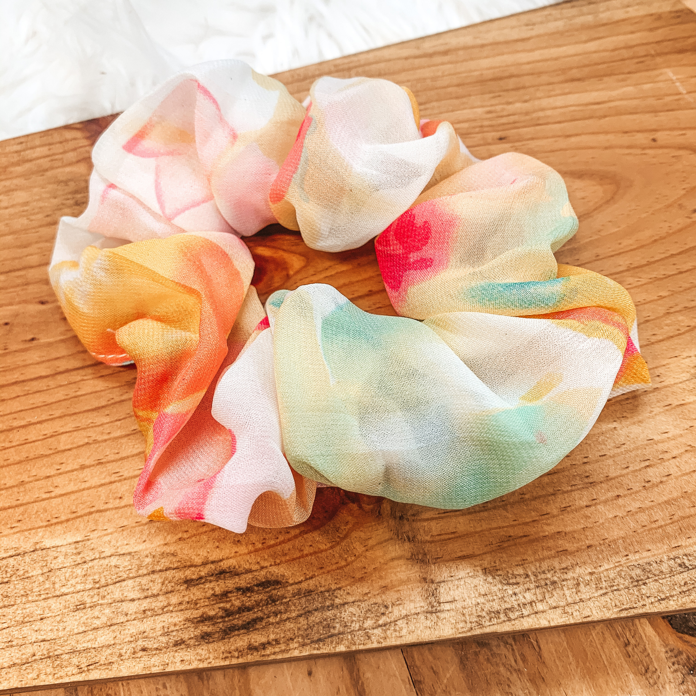 Buy 3 for $10 | Watercolor Scrunchies - Giddy Up Glamour Boutique