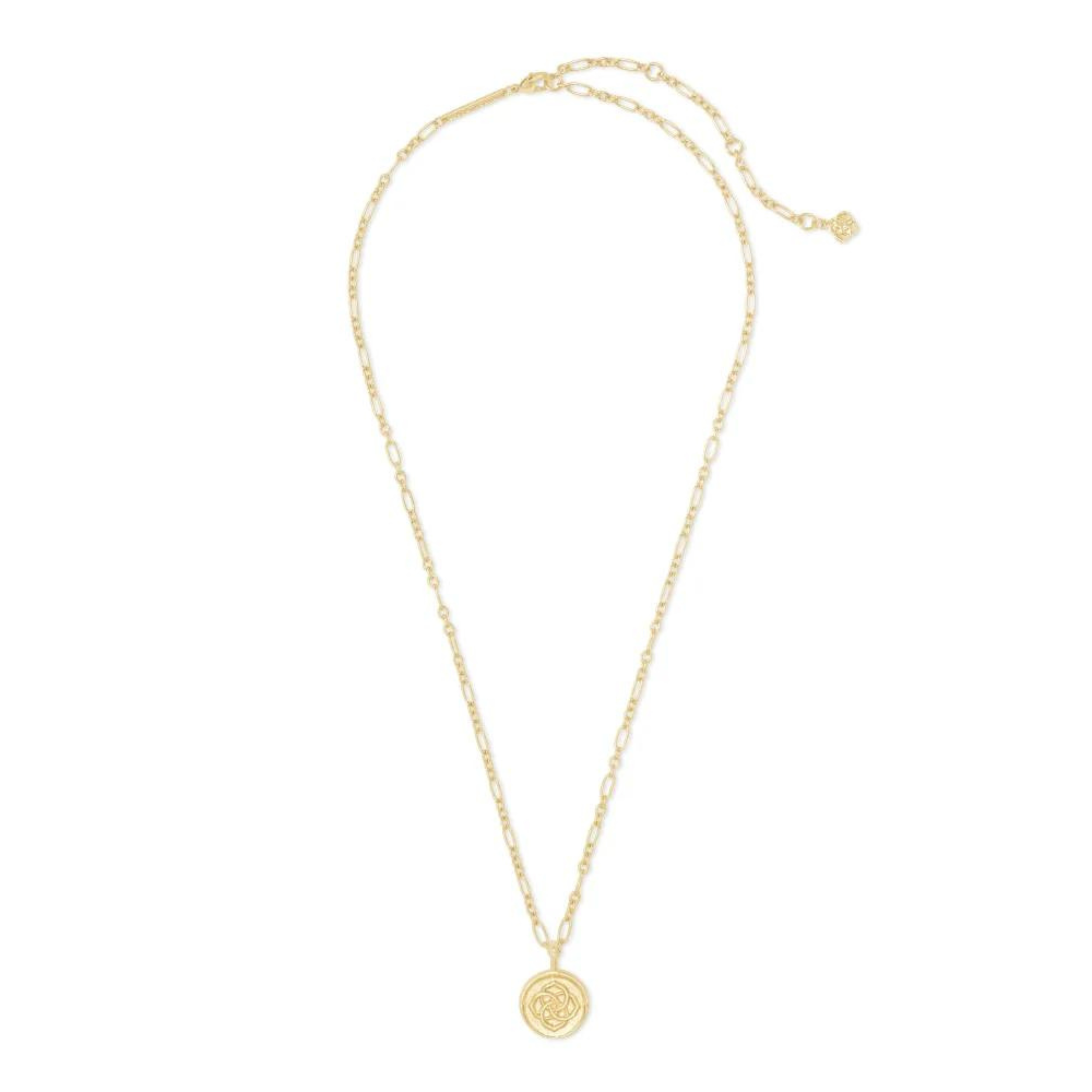 Kendra Scott | Dira Coin Pendant in Gold - Giddy Up Glamour Boutique