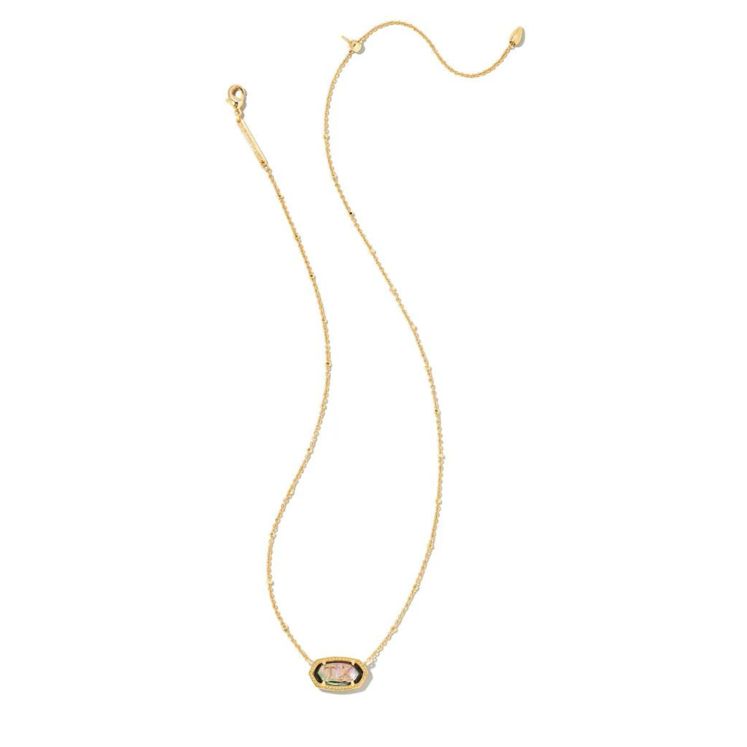 Kendra Scott-Oleana Gold Pendant Necklace In Abalone Shell 4217718870