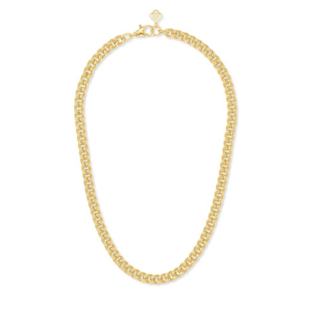 Kendra Scott | Vincent Chain Necklace in Gold - Giddy Up Glamour Boutique