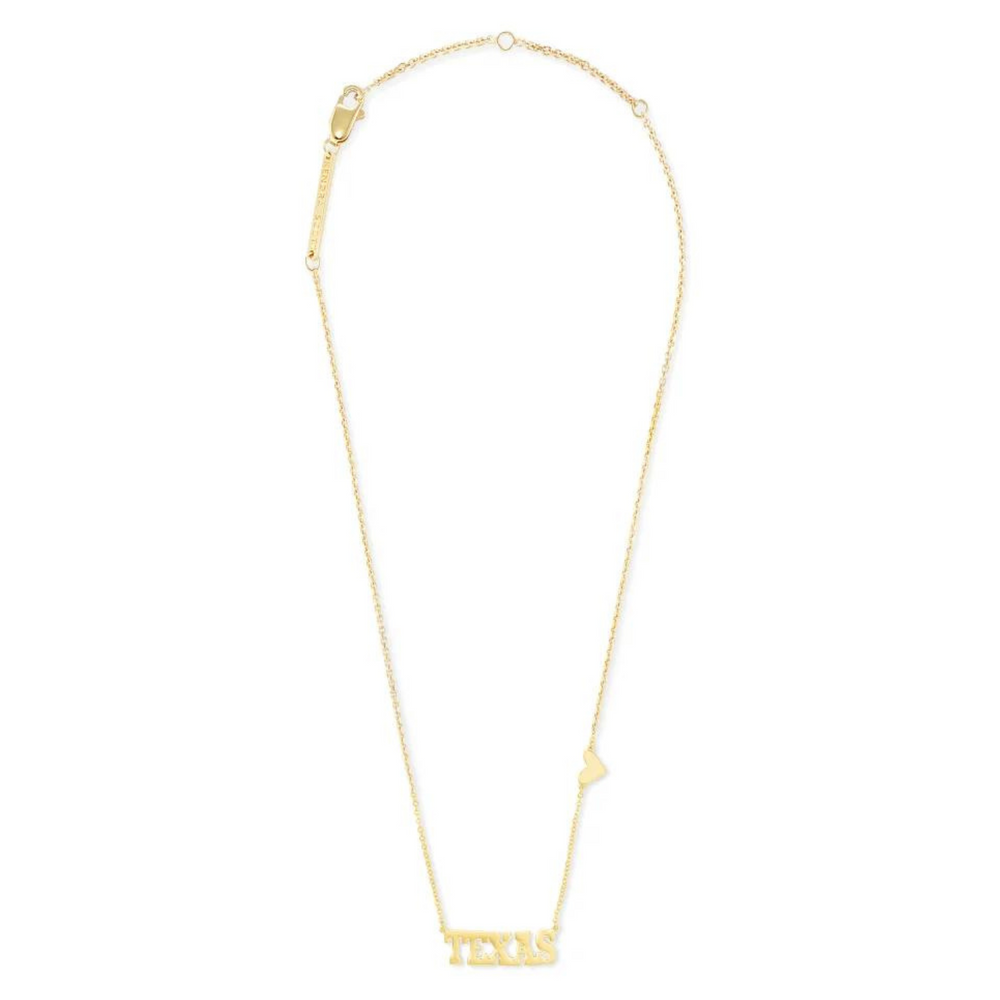 Kendra Scott | Texas Pendant Necklace in 18k Gold Vermeil - Giddy Up Glamour Boutique