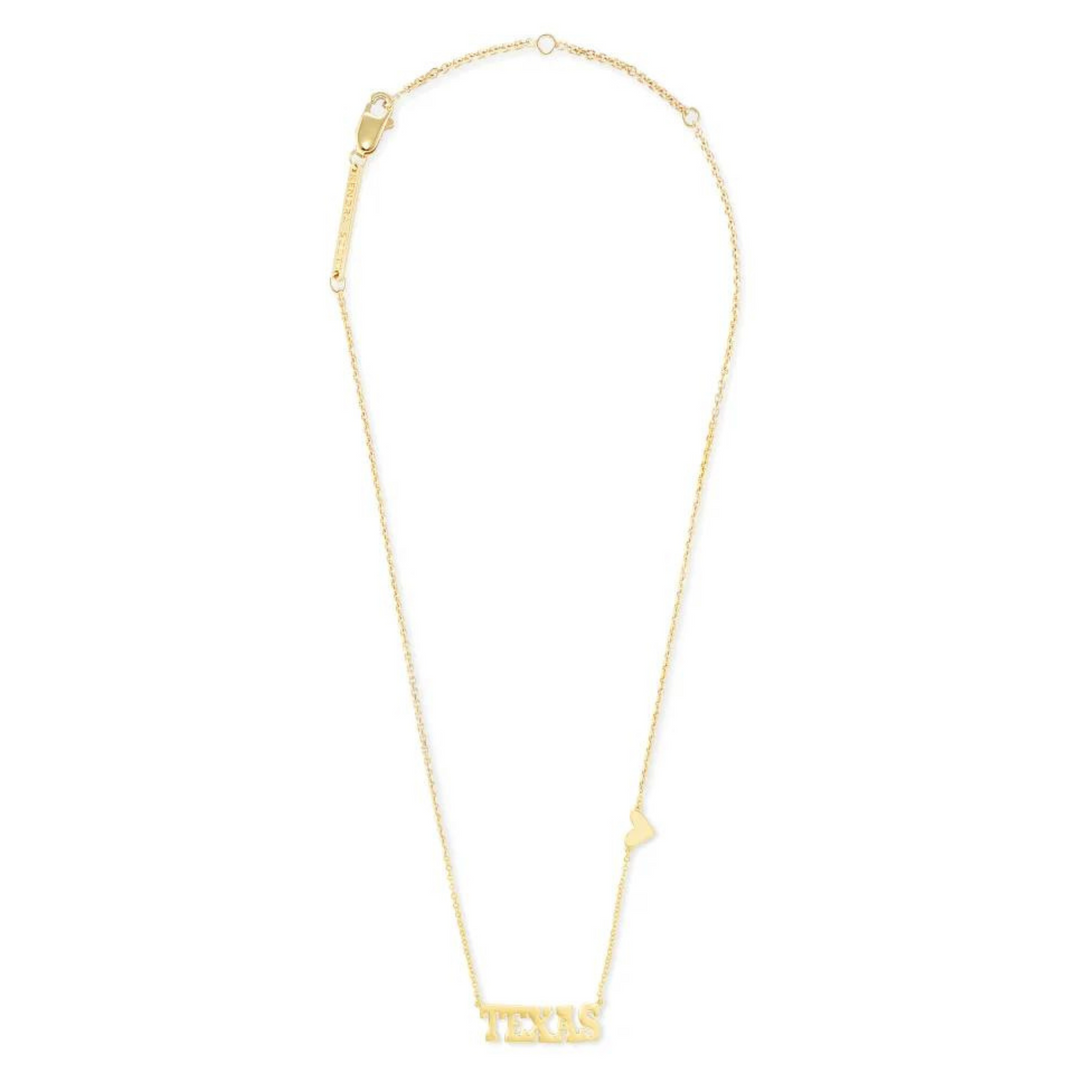 Kendra Scott | Texas Pendant Necklace in 18k Gold Vermeil - Giddy Up Glamour Boutique