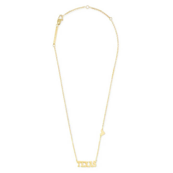 Kendra Scott | Texas Pendant Necklace in 18k Gold Vermeil - Giddy Up Glamour Boutique