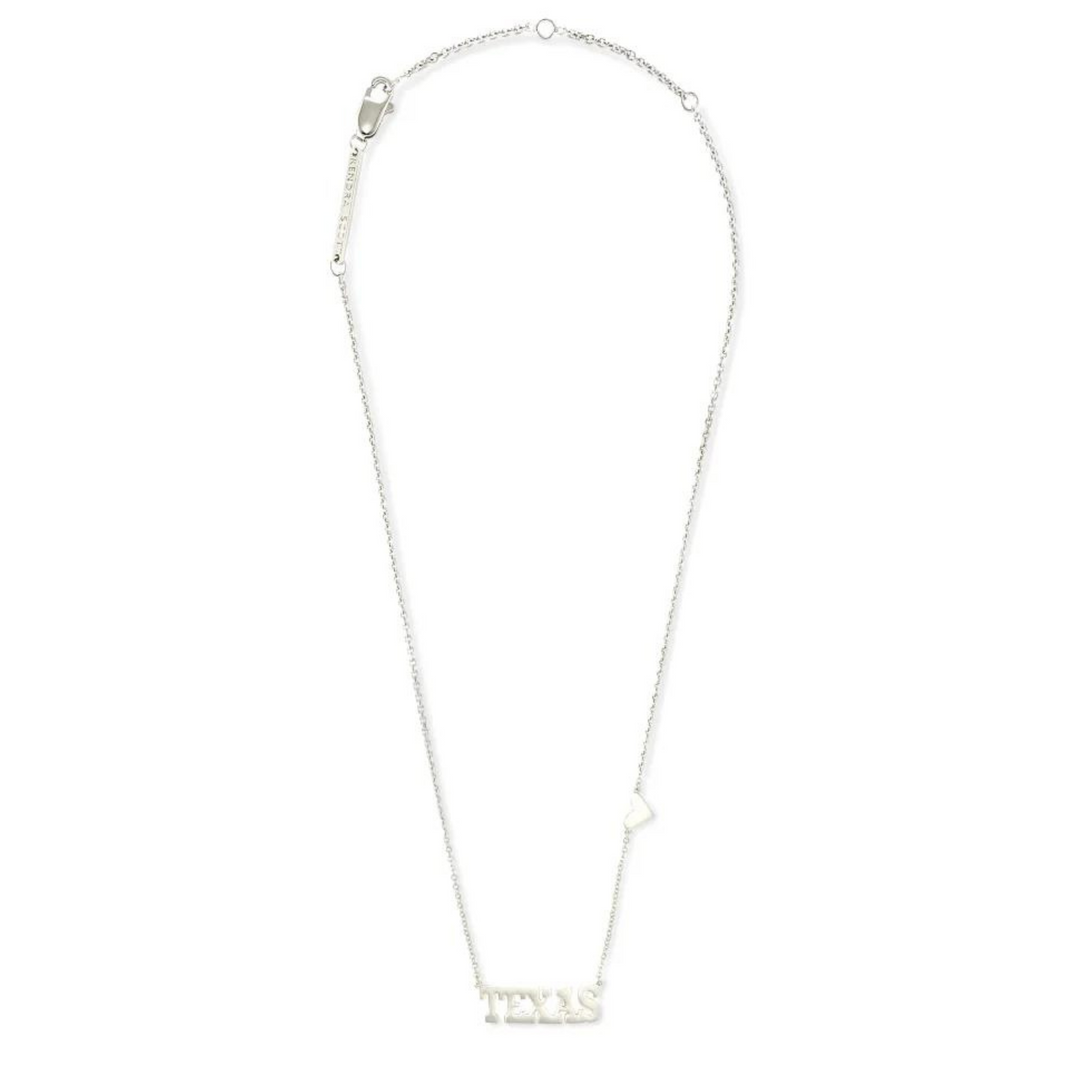 Kendra Scott | Texas Pendant Necklace in Sterling Silver - Giddy Up Glamour Boutique