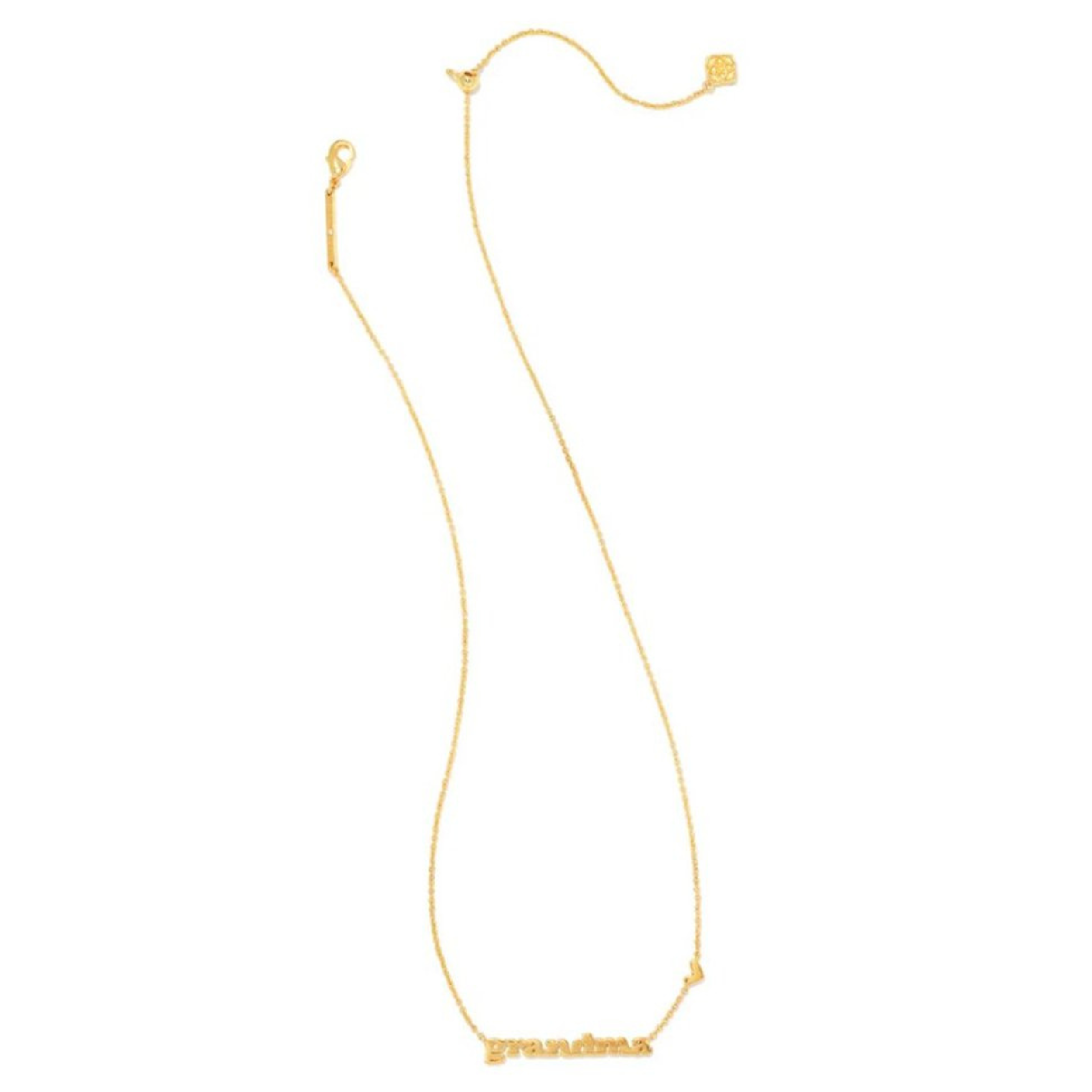 Kendra Scott | Kendra Scott Grandma Pendant Necklace in Gold - Giddy Up Glamour Boutique
