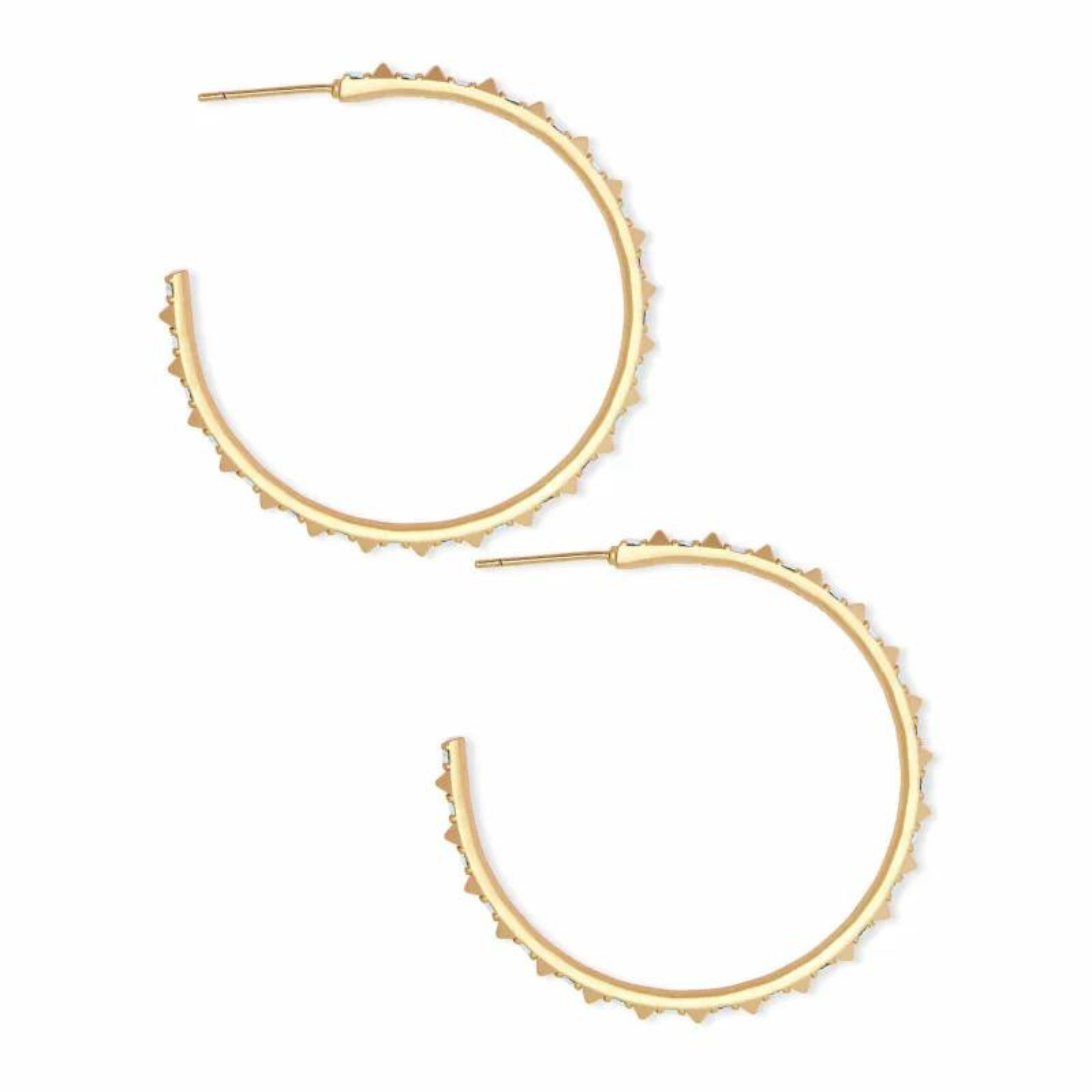 Kendra Scott | Veronica Hoop Earrings in Gold - Giddy Up Glamour Boutique