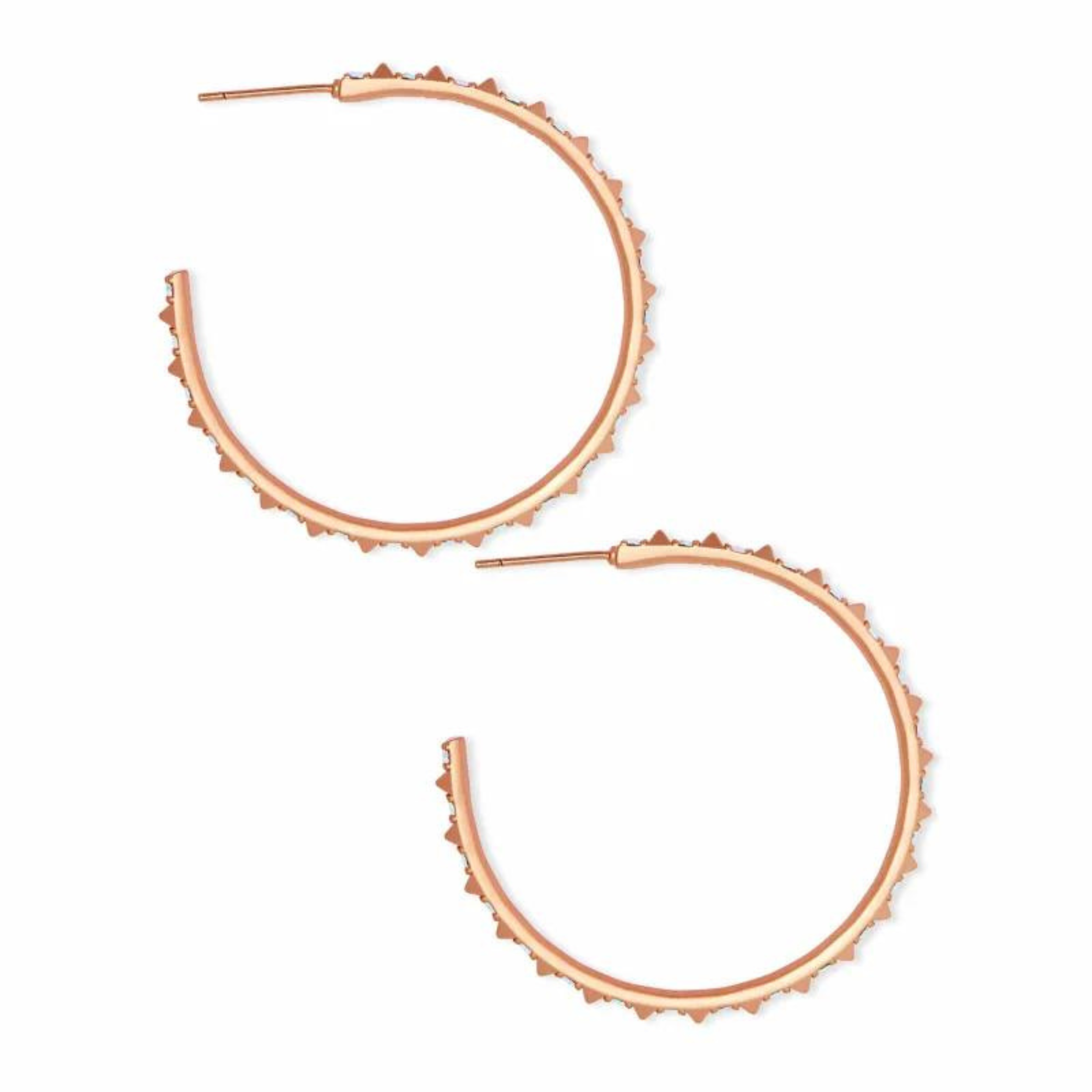 Kendra Scott | Veronica Hoop Earrings in Rose Gold - Giddy Up Glamour Boutique