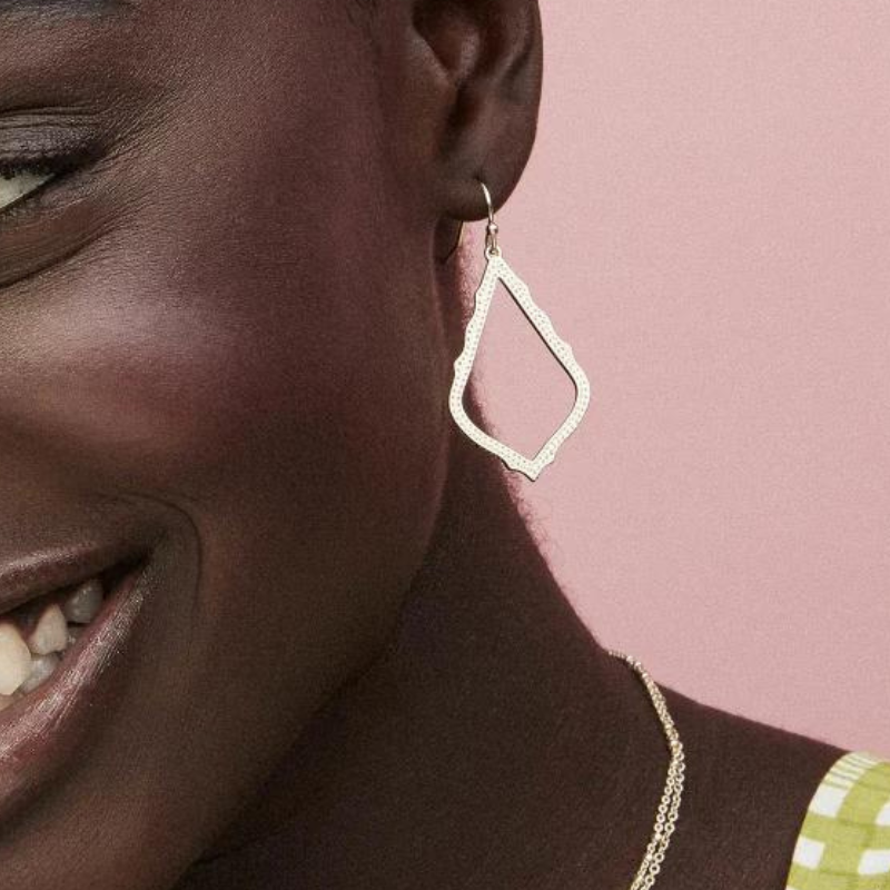 Kendra Scott | Sophia Drop Earrings in Silver - Giddy Up Glamour Boutique