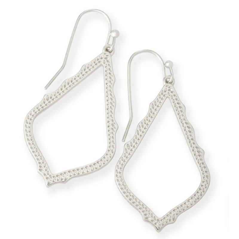 Kendra Scott | Sophia Drop Earrings in Silver - Giddy Up Glamour Boutique