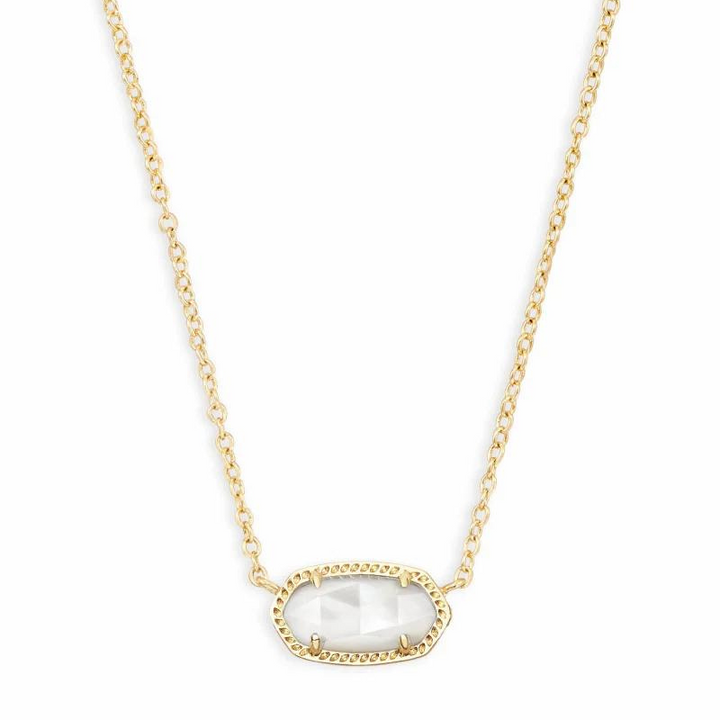 Kendra Scott | Elisa Pendant Necklace in Ivory Pearl - Giddy Up Glamour Boutique