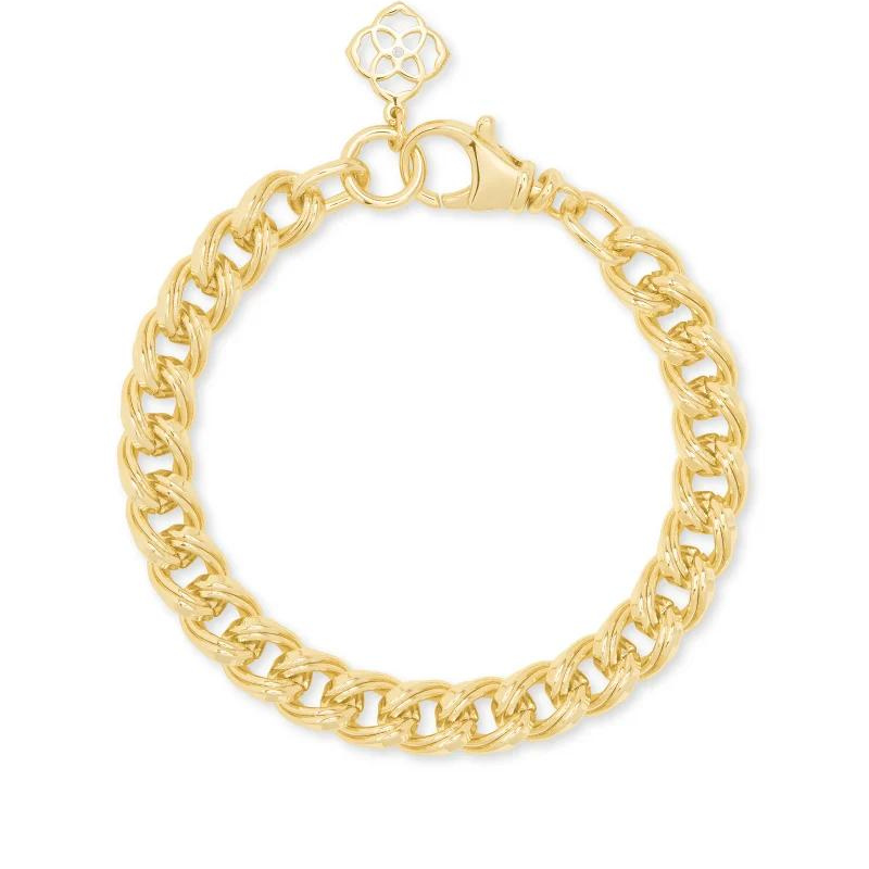 Kendra Scott | Vincent Chain Bracelet in Gold - Giddy Up Glamour Boutique