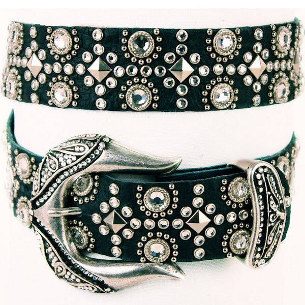 Kippy's 1.5 Starlight with Stainglass Pave Buckle - Giddy Up Glamour Boutique
