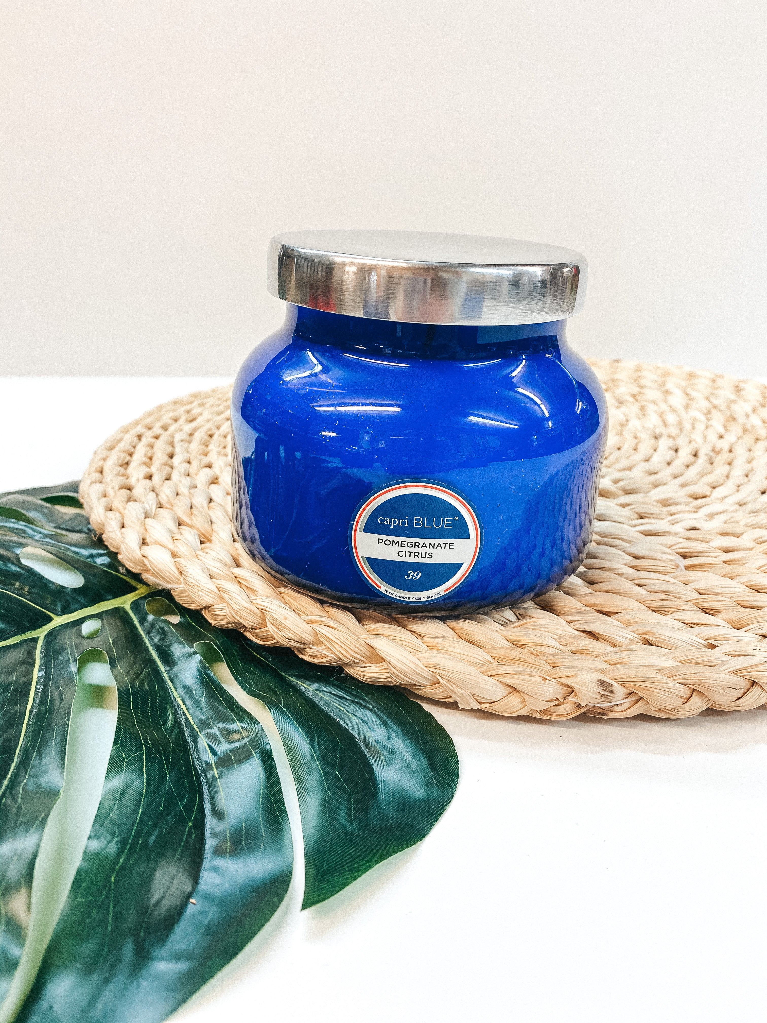 Capri Blue | 19 oz. Signature Jar Candle in Signature Blue | Various Scents - Giddy Up Glamour Boutique