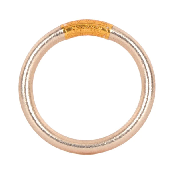 BuDhaGirl | Tzubbie All Weather Bangle in Champagne - Giddy Up Glamour Boutique