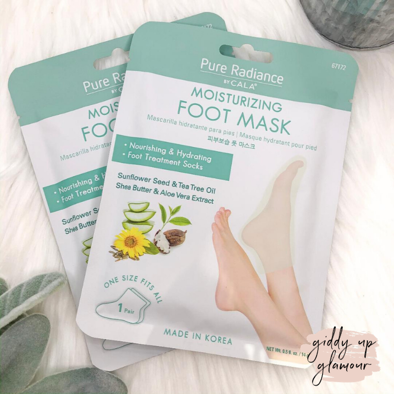 CALA | Tea Tree Oil Nourishing & Hydrating Foot Mask - Giddy Up Glamour Boutique