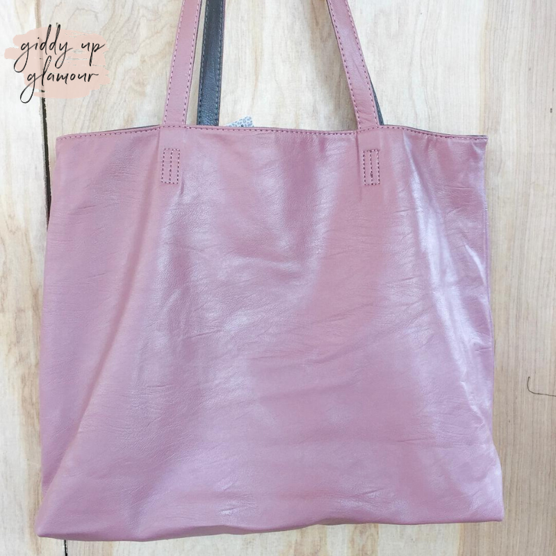 Better Than One Bag in Mauve and Gray