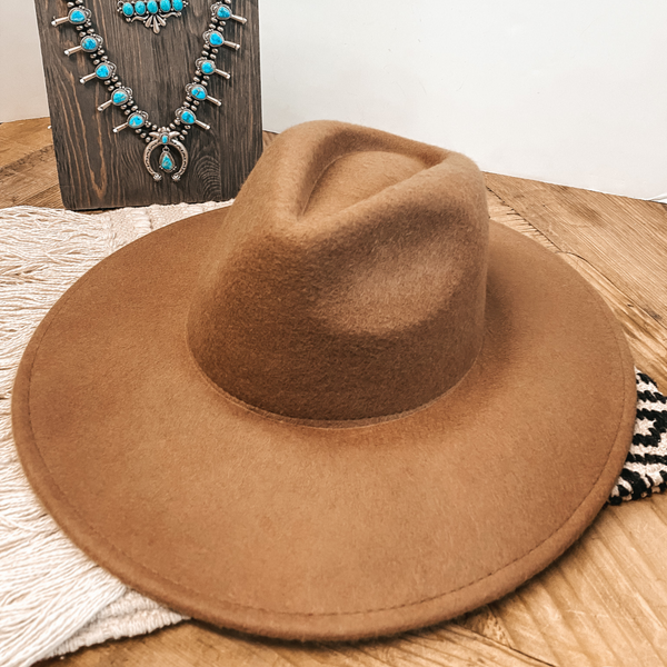 Amarillo Sky Classic Rancher Felt Hat in Tan