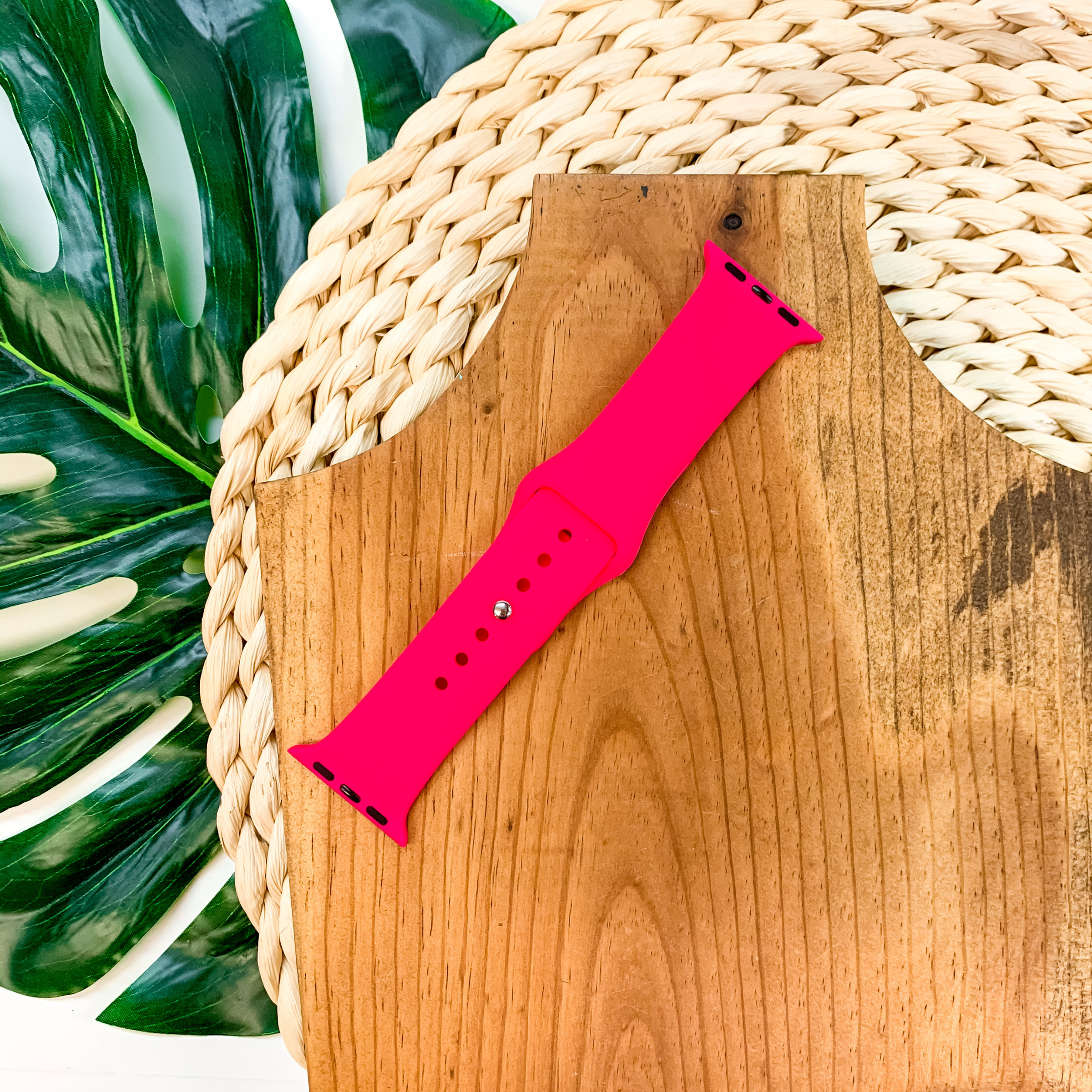 Smart Watch Band in Hot Pink - Giddy Up Glamour Boutique