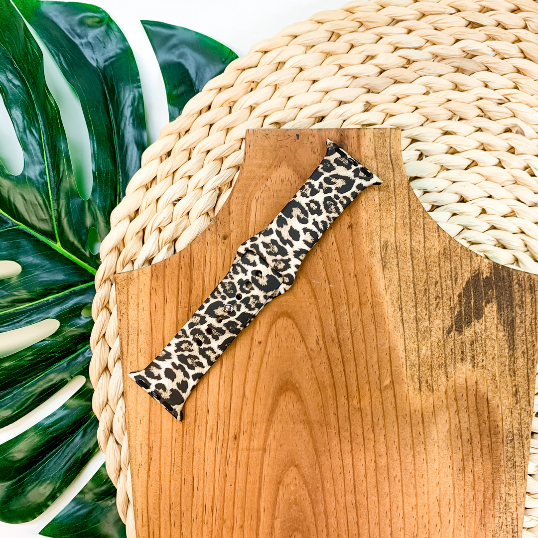 Smart Watch Band in Leopard - Giddy Up Glamour Boutique
