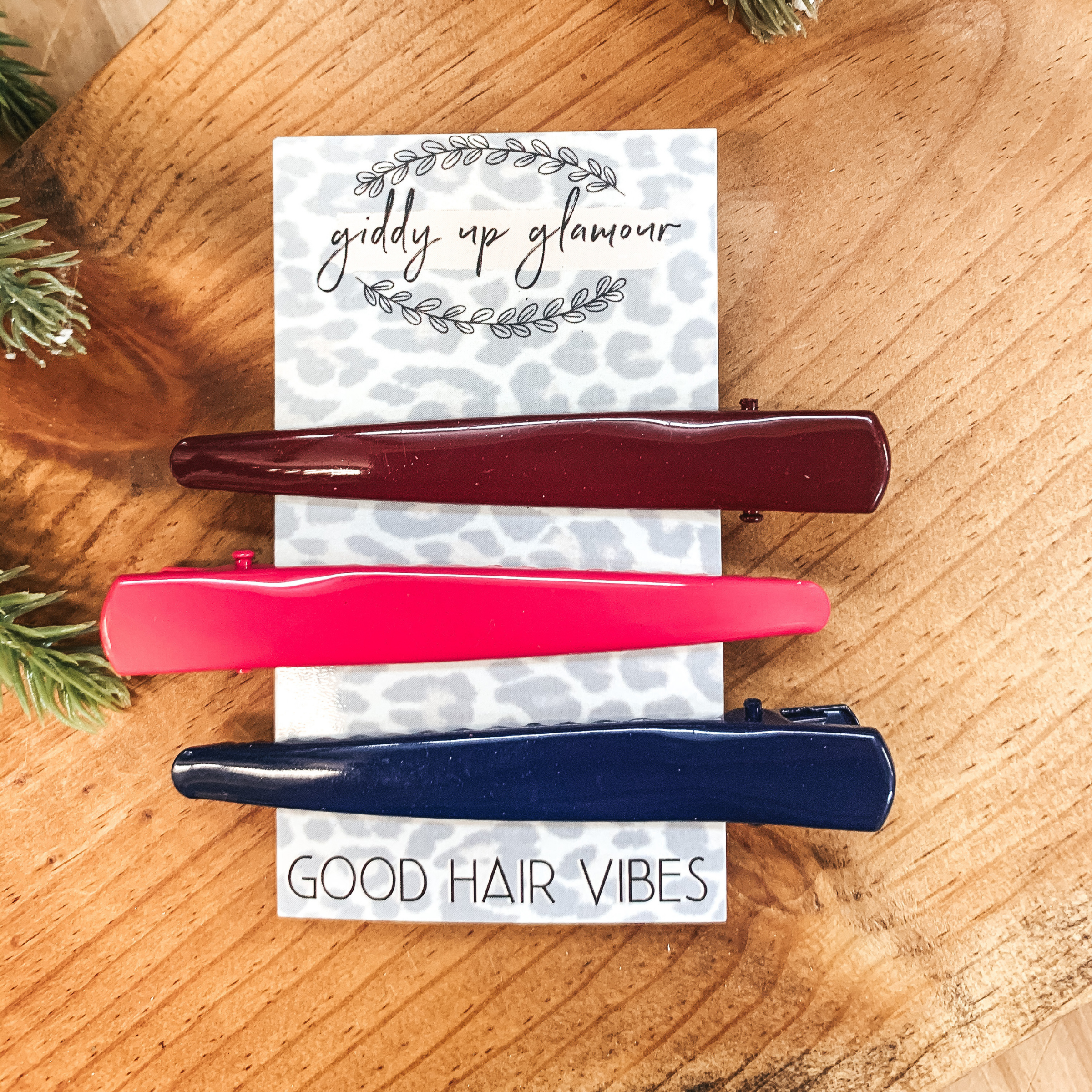 Buy 3 for $10 | Set of Three |  Metal Hair Clips - Giddy Up Glamour Boutique