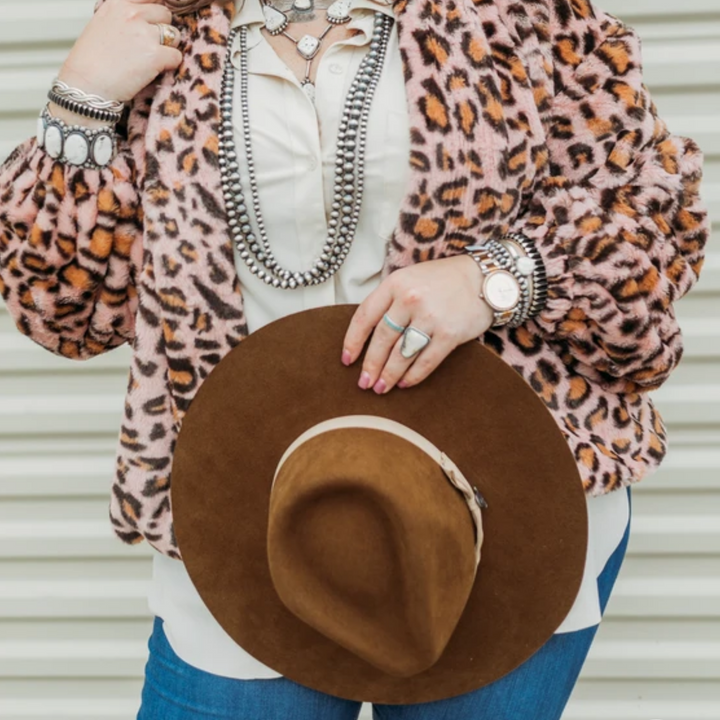 Charlie 1 Horse | Highway Wool Felt Hat in Acorn - Giddy Up Glamour Boutique