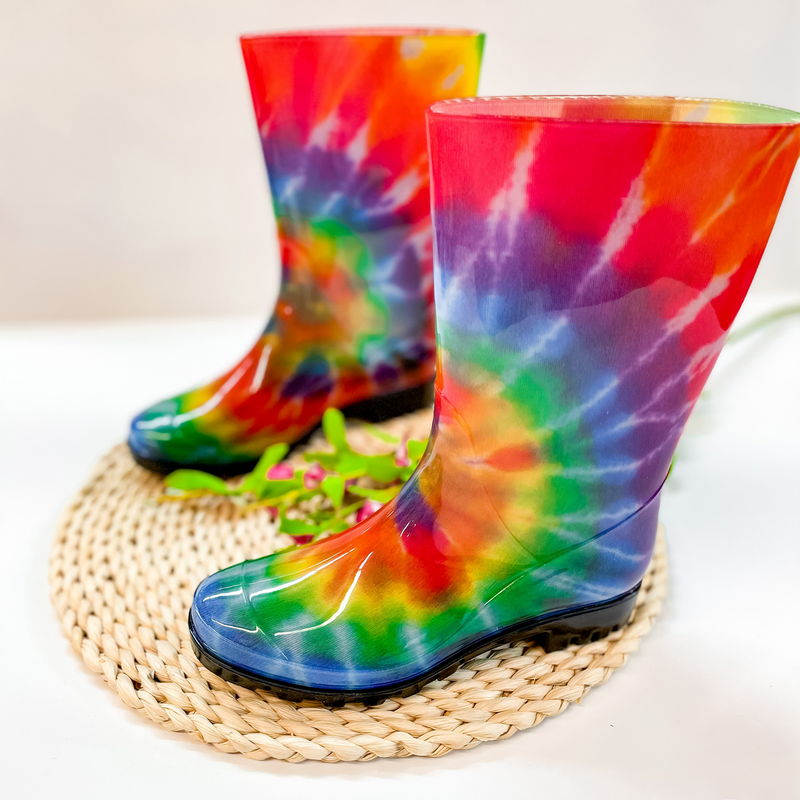 Corky's | Riverwalk Rain Boots in Tie Dye 6 | Trendy pieces for