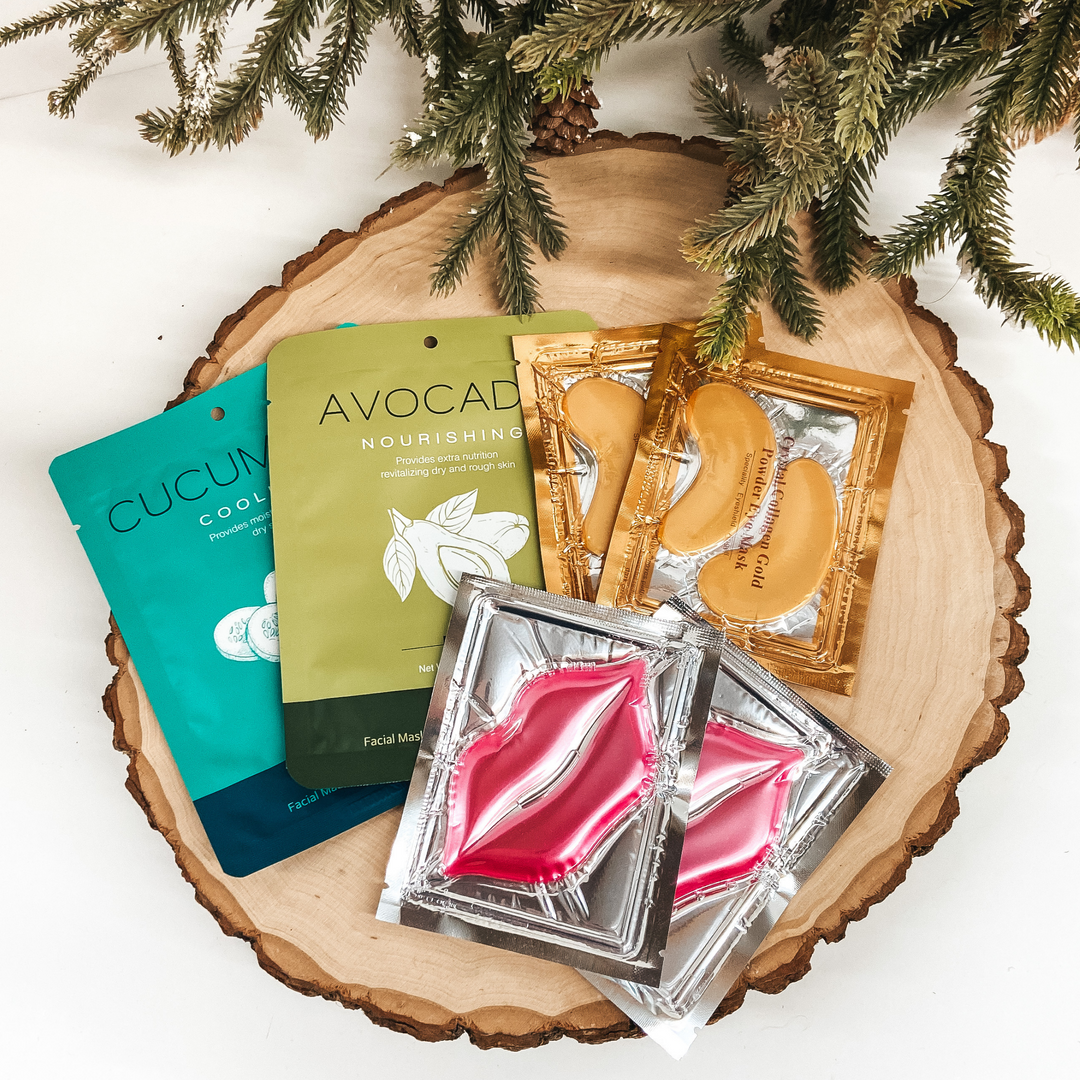 Spa Pack Special | Face, Lip & Eye Masks - Giddy Up Glamour Boutique