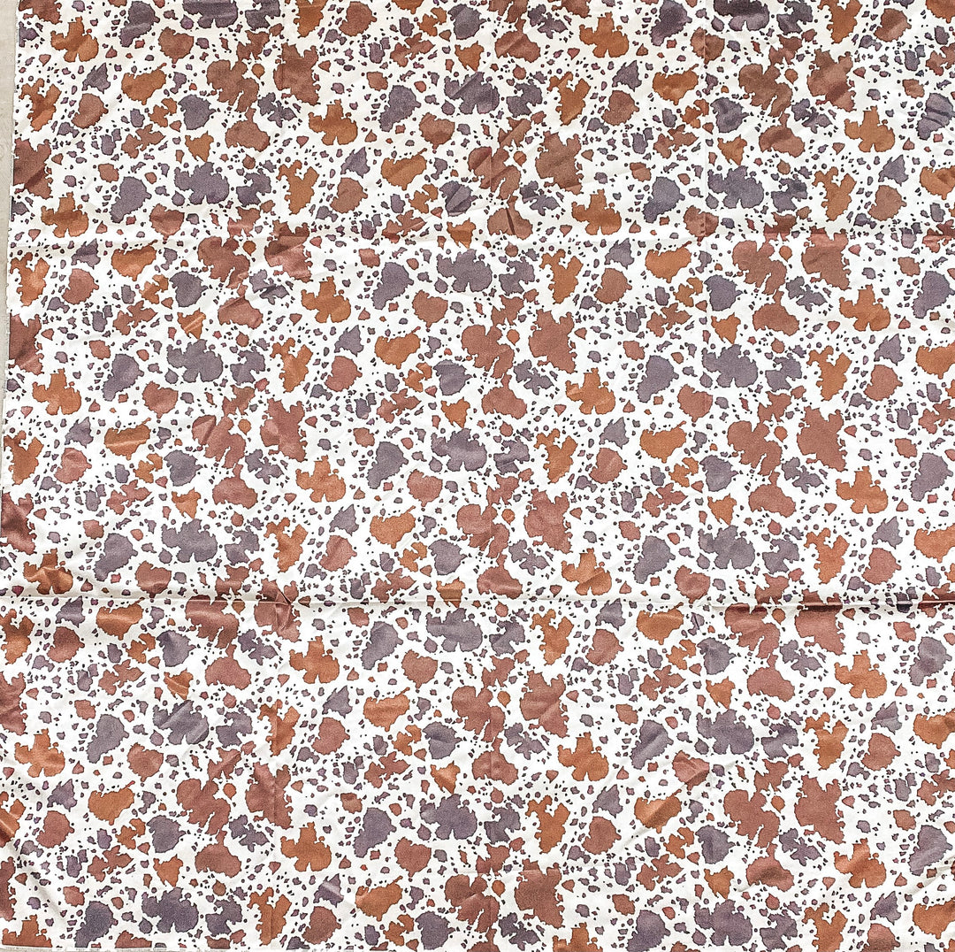 Cow Town Wild Rag in Ivory - Giddy Up Glamour Boutique