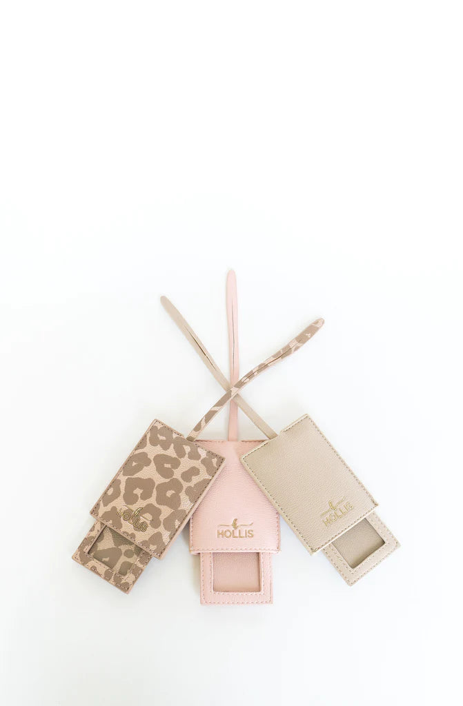 Hollis | Luggage Tag in Nude - Giddy Up Glamour Boutique