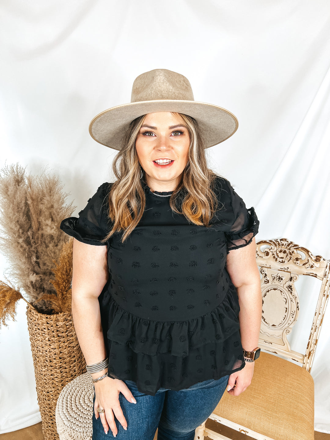 Lack of Color | Carlo Rancher Wool Felt Hat in Speckled Grey - Giddy Up Glamour Boutique