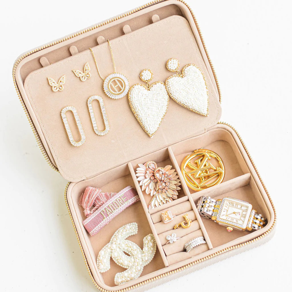 Hollis | Jewelry Organizer in Blush - Giddy Up Glamour Boutique