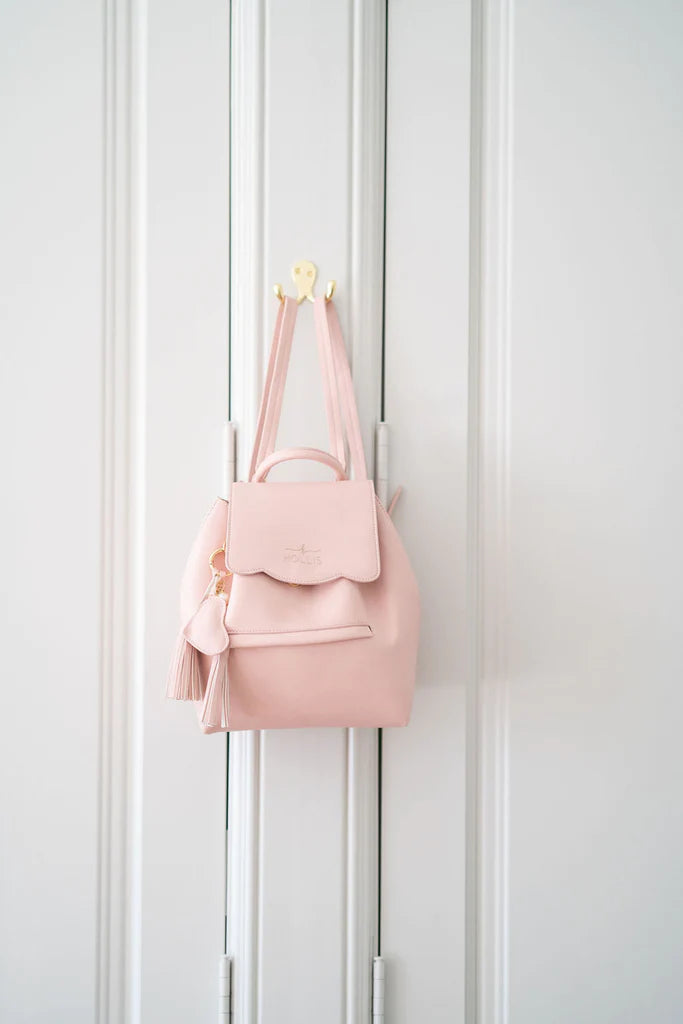 blush mini backpack Light Pink Mini Backpack – Giddy Up Glamour Boutique