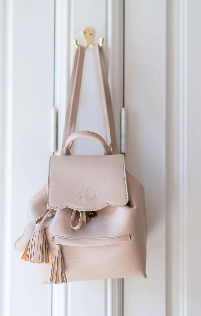 Hollis | Mini Backpack in Nude - Giddy Up Glamour Boutique