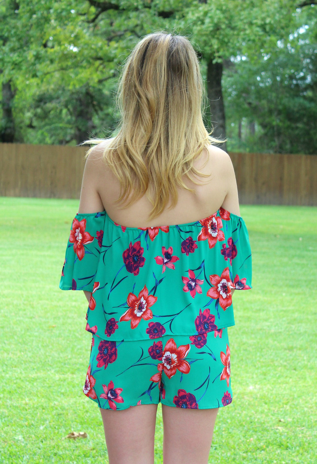 Last Chance Size Small | Tropical Dreams Floral Shorts - Giddy Up Glamour Boutique