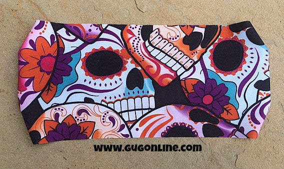 Sugar, Sugar Skull Headband - Giddy Up Glamour Boutique