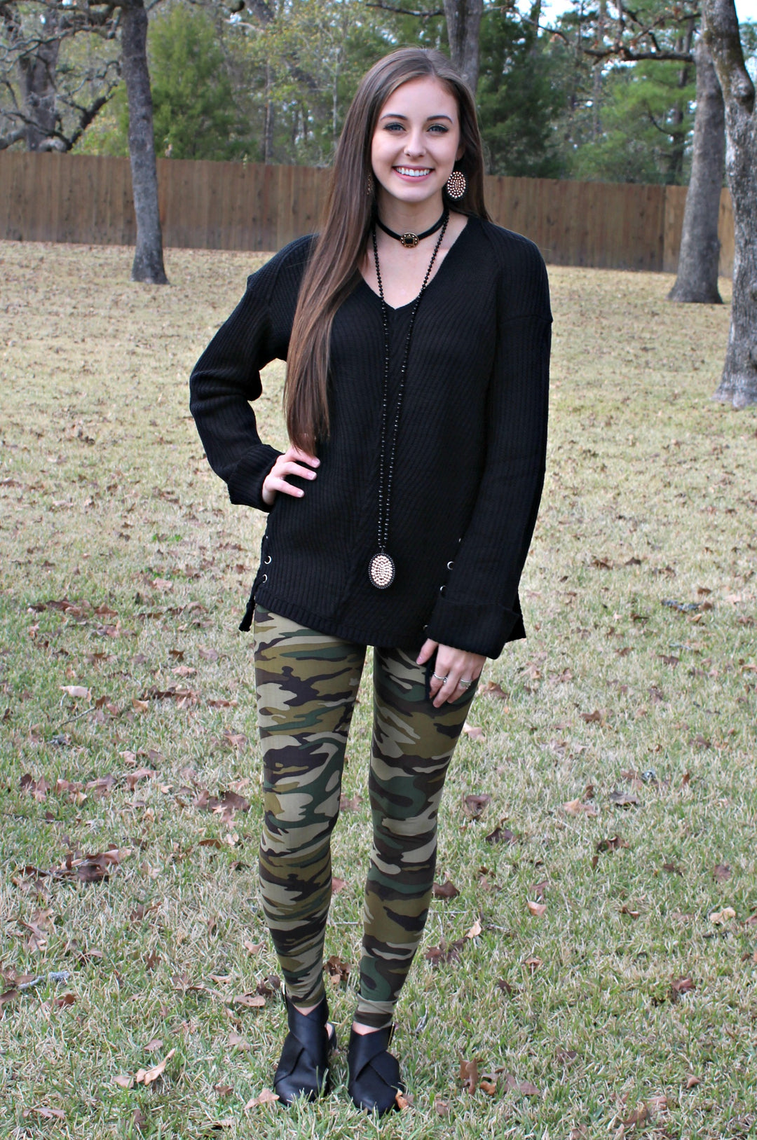 Camo Cutie Super Soft Camouflage Leggings - Giddy Up Glamour Boutique