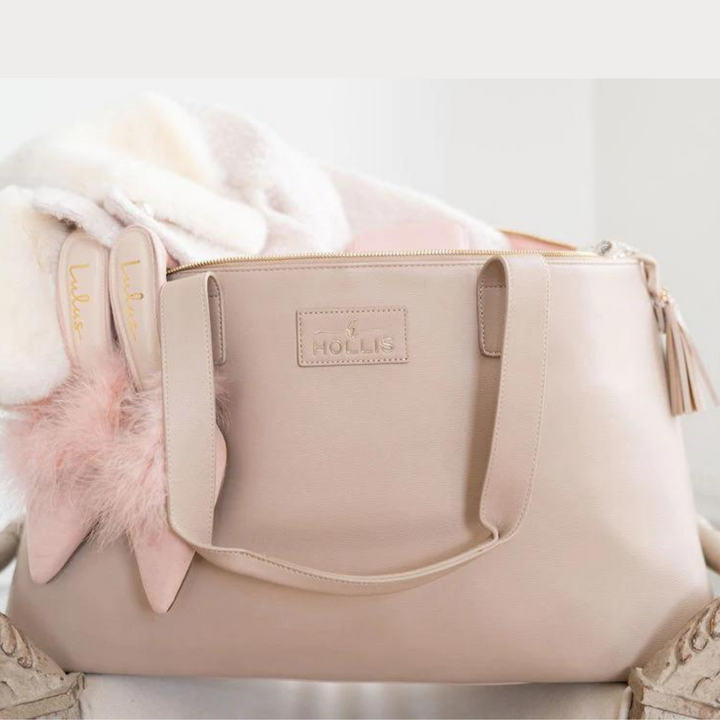 Hollis | Slumber Party Overnighter in Nude - Giddy Up Glamour Boutique