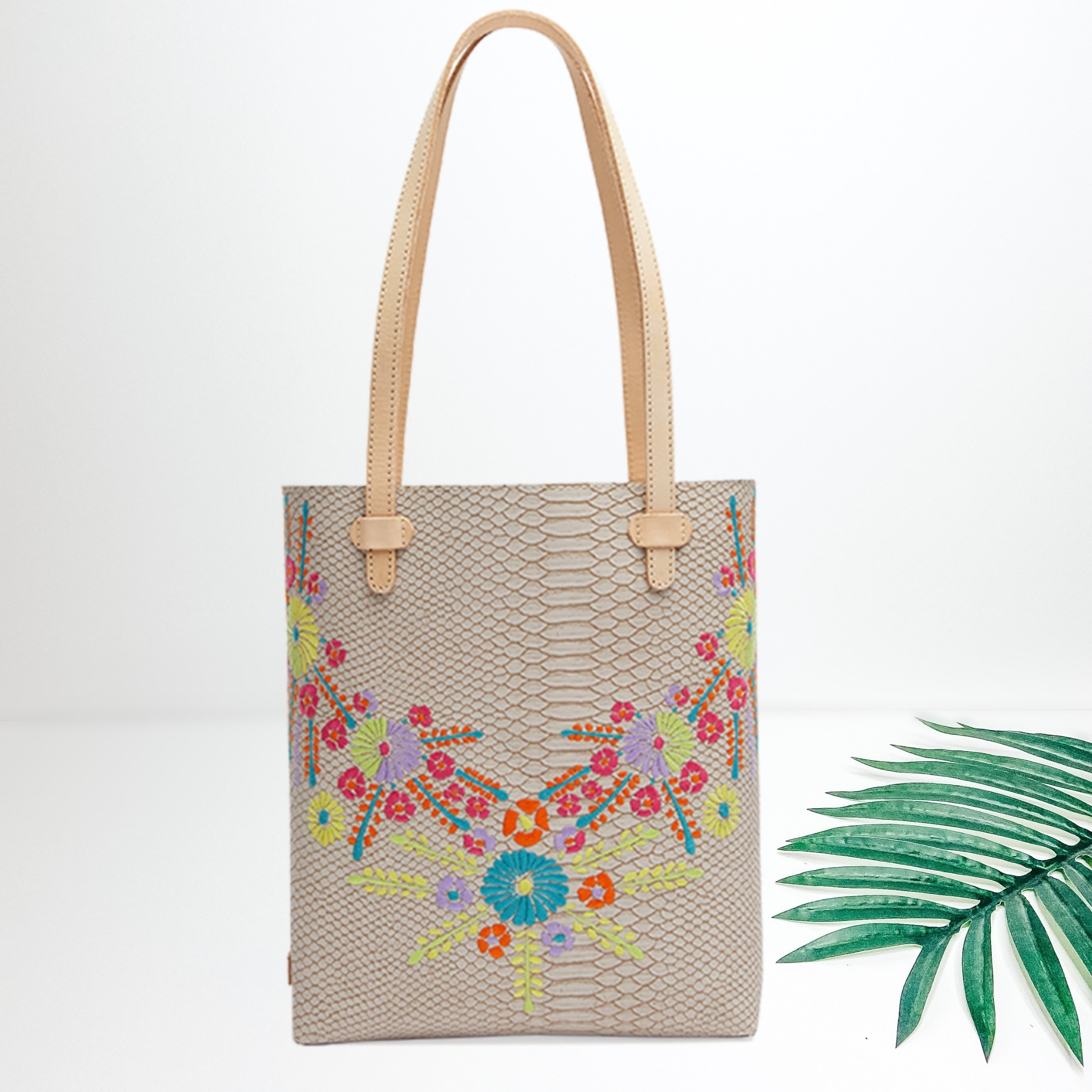 Leaf Embroidery Bag Embroidered Tote Bag Leaf Bag 